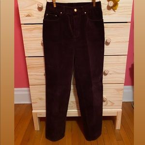 Vintage 90s High Waisted Corduroy Pants